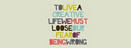 Live A Creative Life Facebook Covers